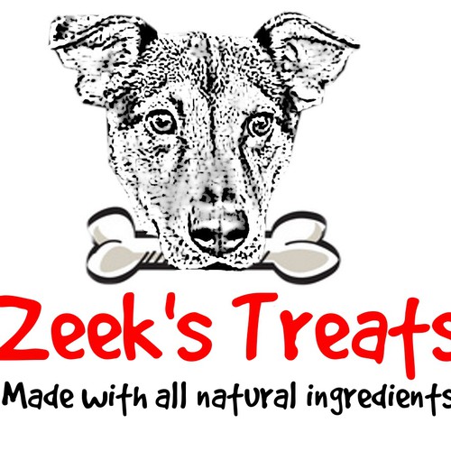 LOVE DOGS? Need CLEAN & MODERN logo for ALL NATURAL DOG TREATS! デザイン by -Randy-