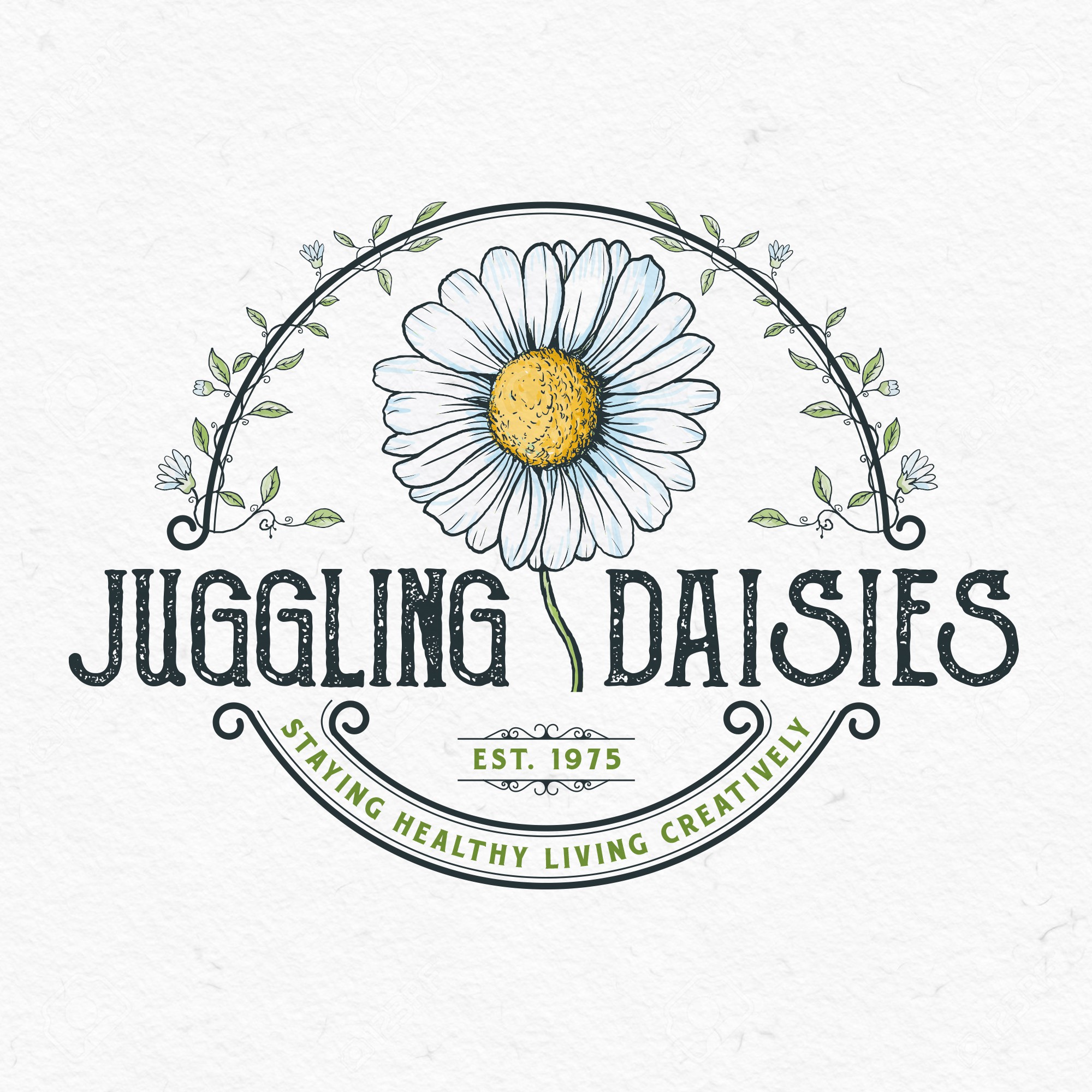 Daisy Logos - Free Daisy Logo Ideas, Design & Templates