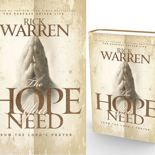 Design Rick Warren's New Book Cover Diseño de Lopez4