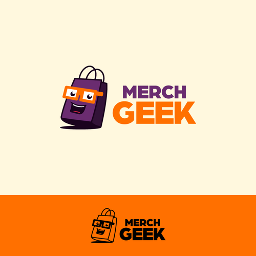 Merch Geek needs a new logo! Design by Luel