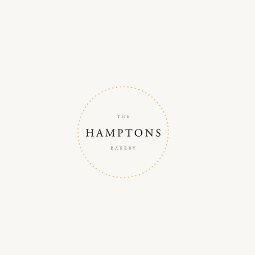 The Hamptons Bakery Logo Design by by_tola