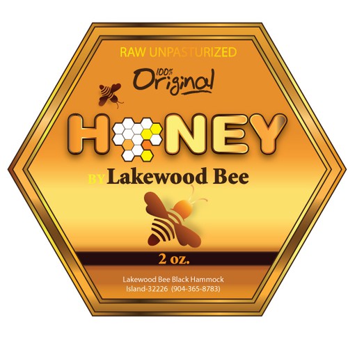 Lakewood Bee needs a new print or packaging design Design von Maamir24
