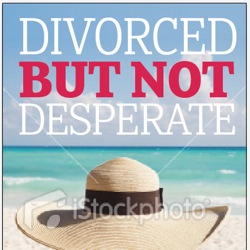 book or magazine cover for Divorced But Not Desperate Design por dejan.koki