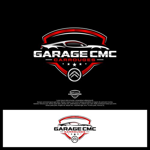 CREATION LOGO POUR GARAGE AUTOMOBILE CITROEN AVEC UN COTE FUN Design by the.yellowmortar