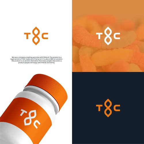 Delta 8 Gummies (Legal version of THC) Design by spARTan