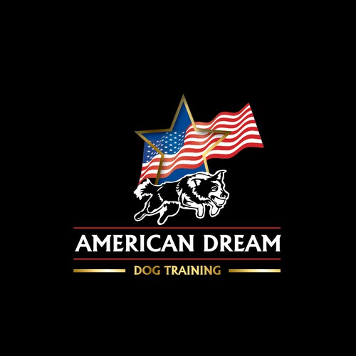 American Dream Dog Training needs a new logo デザイン by modeluxdesign