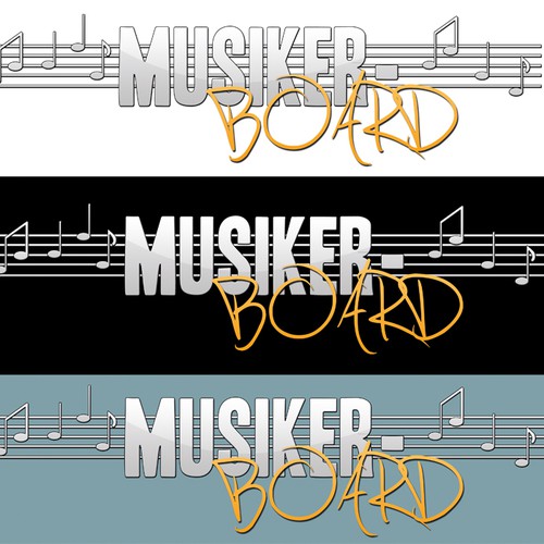 Logo Design for Musiker Board Design by wo00lf