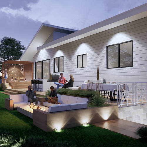 Designs | 3D Parkside backyard transformation | 3D contest