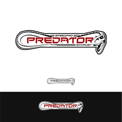 Aggressive Logo Design for an Motorcycle Exhaust (Predator) Design by Anta Design