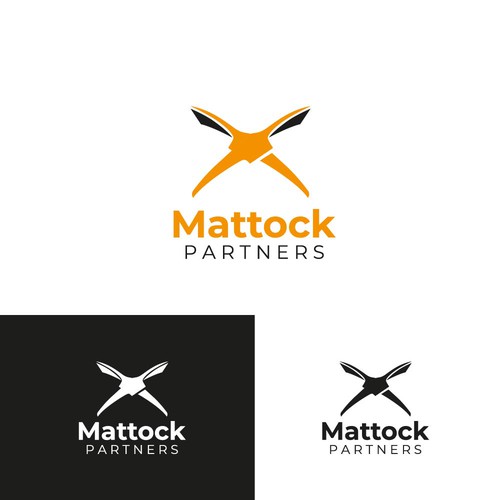 Design powerful digging tool (mattock) logo for impact Design by kyzul studio