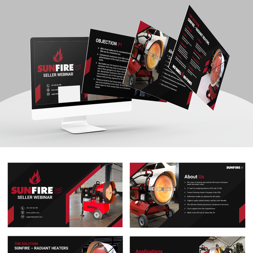 Modern-Cool looking Presentation Template Needed Design by Mulyana D-Zign