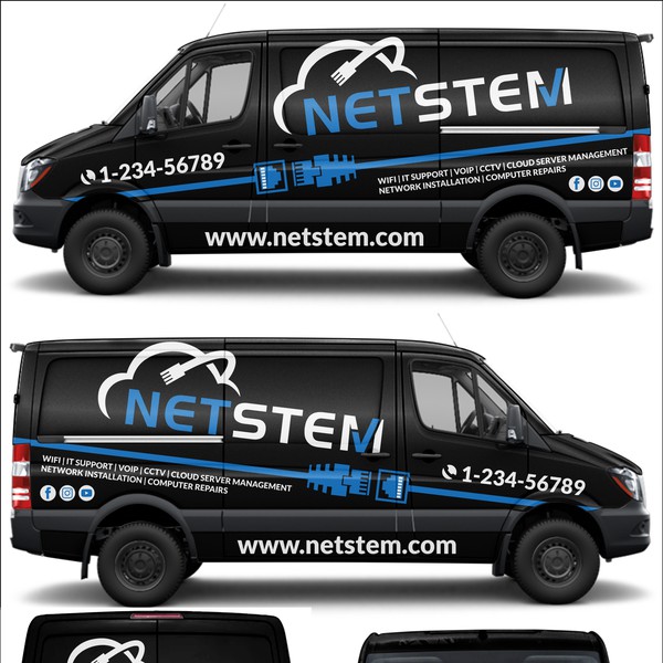 Design by AIMarNahD'99 titled "van wrap design"