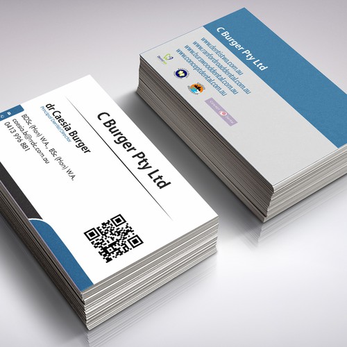 create professional cards for our dental business Design réalisé par grintdeveraux