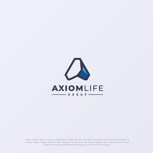 AxiomLifeGroup (Insurance and financial products)-simple, sophisticated and approachable Design by Just Pixel