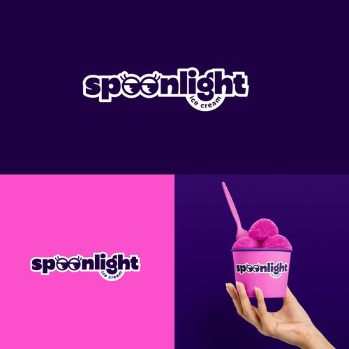 Bold and cheeky ice cream brand launching in AL/GA Design by Half-Tone™