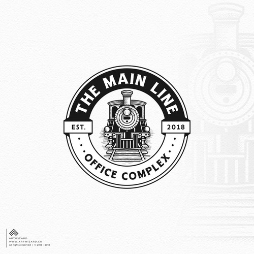 コンペ「Create a bold classic logo for The Main Line Office Complex」のデザイン by Grapismoさん 