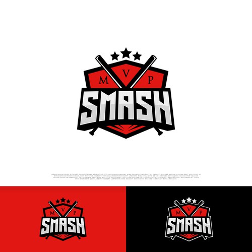 MVP Smash Softball Design por Canis Dirus