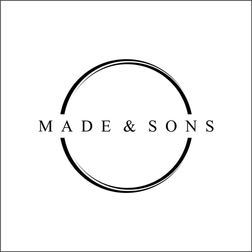 Luxury Meets Ease: Logo & Card Design for Made & Sons Design by B.O.Y™