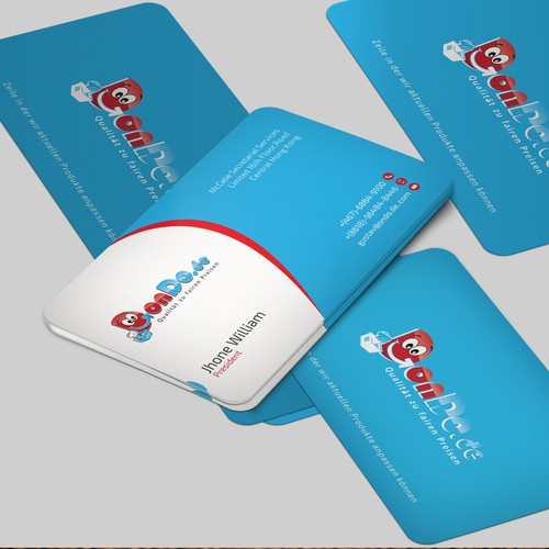 Business card contest entry by Franklin Designer