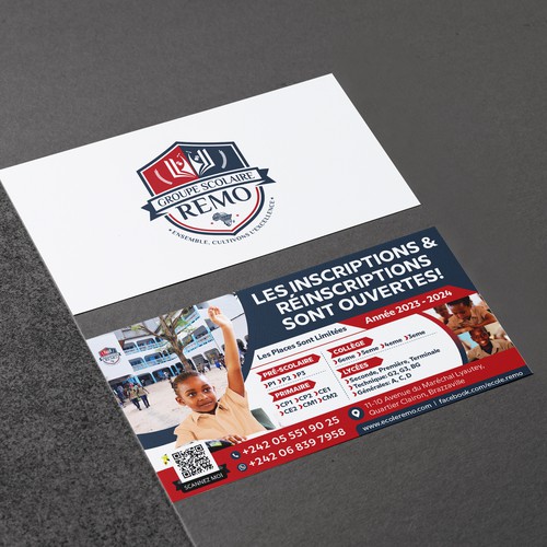 Design a classy flyer for an effective school rebranding & enrollment program Design by Viet Art