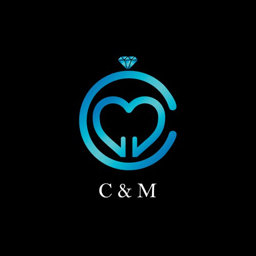 C&m wedding monogram, Logo design contest