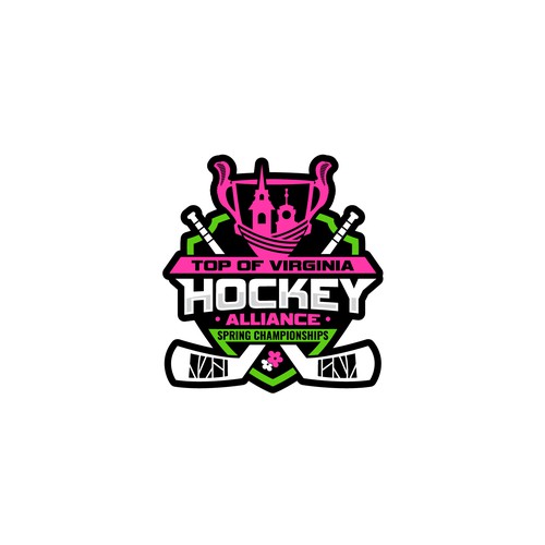 Design a stick tapping logo to celebrate youth hockey Diseño de Astart