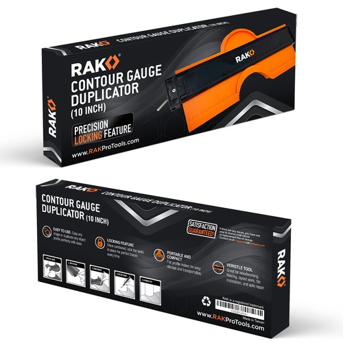 Design eye catching box packaging for RAK Pro Tools Design by C7Z