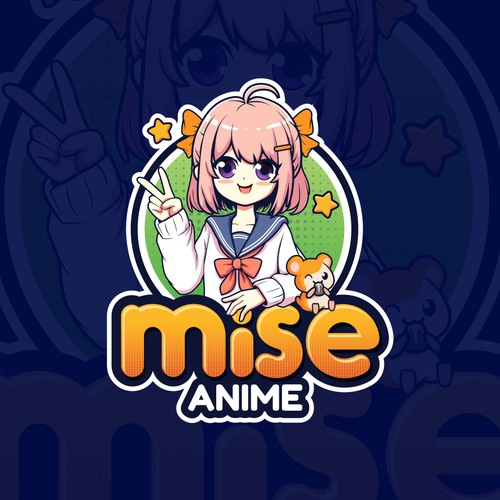 Design Anime Shop Logo for new anime community site por Monkey_Zen