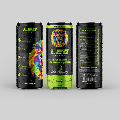 Energy Drink Label Design Design by Next Vision