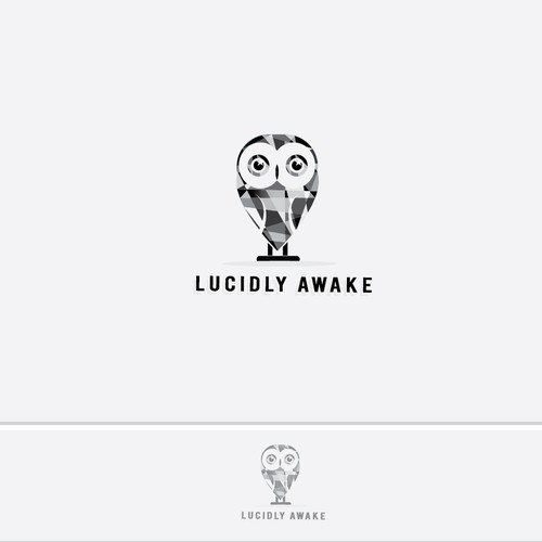 COOL, INTELLIGENT & SIMPLE OWL LOGO DESIGN FOR CLOTHING LINE + LUCIDLY AWAKE!! Design by Turaiphie