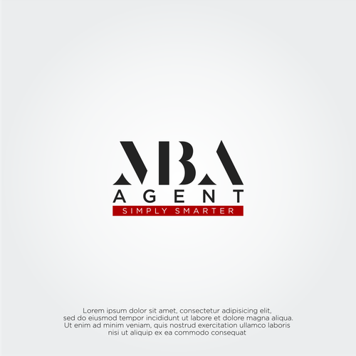 New Logo for The MBA Agent (and slogan) including image/icon Design by F4 491 LE
