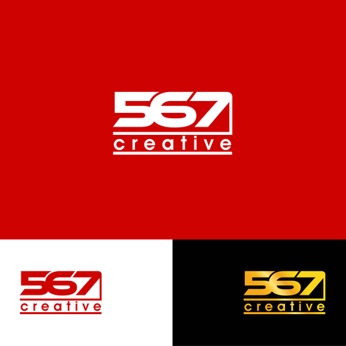 Create a logo to build an online brand around by using numbers. Design by Aurévo™