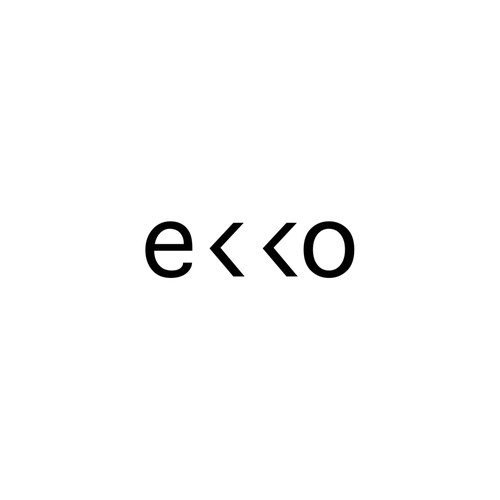 SIMPLE LOGO - ekko Letters then dm after Design by artoffaizan