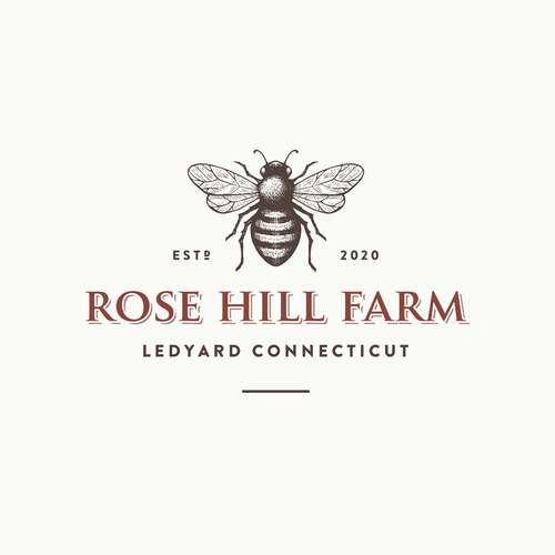 Historic New England Farm producing elegant honey ISO a legacy worthy logo Design by Zvucifantasticno