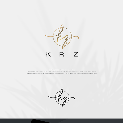 Personal Logo with design centered around the letter "Z" Design by CrissVons