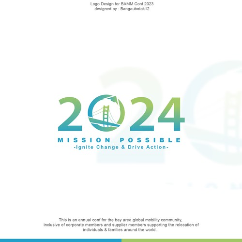 BAMM Conf 2023 Logo Design Design by bangaubotak12