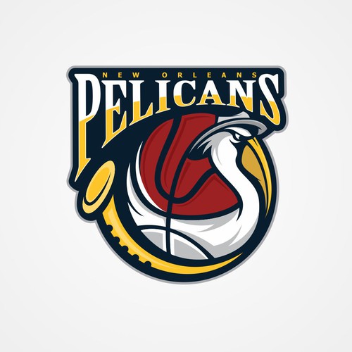 99designs community contest: Help brand the New Orleans Pelicans!! Design réalisé par dinoDesigns