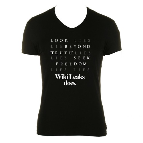 New t-shirt design(s) wanted for WikiLeaks Ontwerp door Pryority