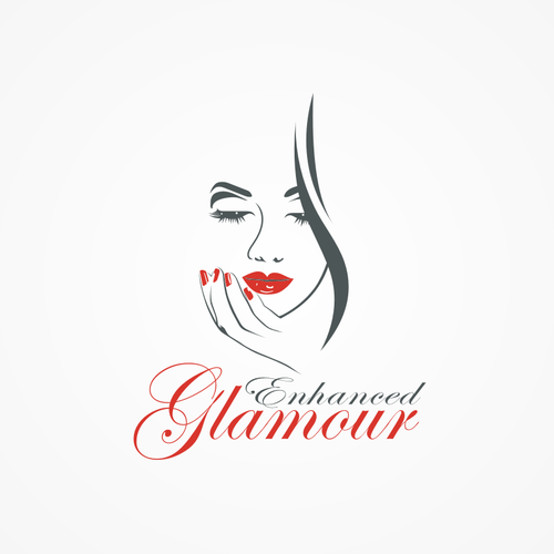 design a GLAMOROUS AND TIMELESS logo for Eyelash extensions and makeup ...