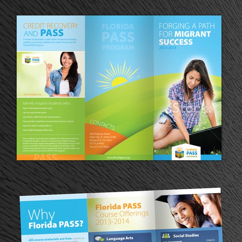 Create a Brochure for Florida PASS Design by Svetlin Angelov