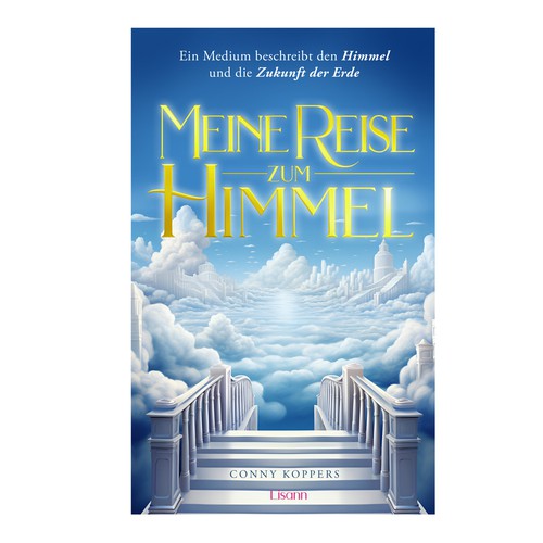 Cover for spiritual book My Journey to Heaven Design by TRIWIDYATMAKA