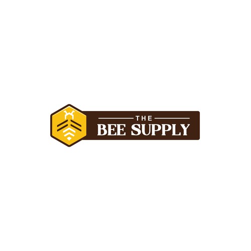 New Texas Bee Supply Logo Design réalisé par Vic People Studio