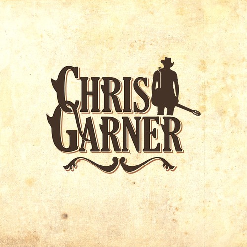 Logo Need for Country Music Artist "Chris Garner"  Design by Dezion Projects