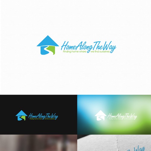 Travel Blog Logo communicating finding home Design by Glanyl17™