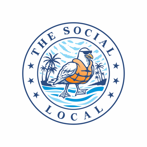 Beachy Clothing Brand Logo Design by Ongie