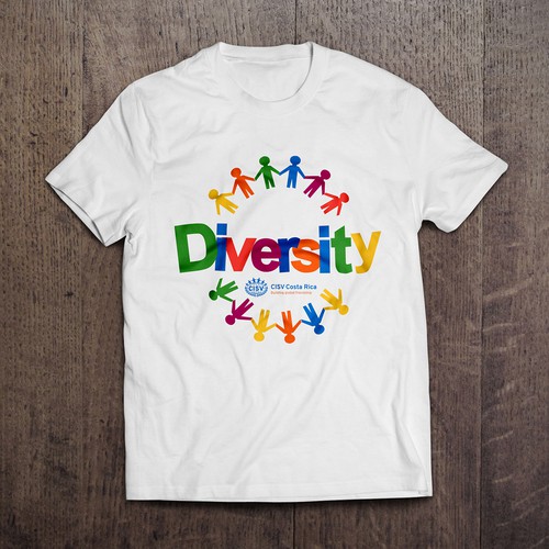 Express 'Diversity' on a T-SHIRT for International Organisation | T ...