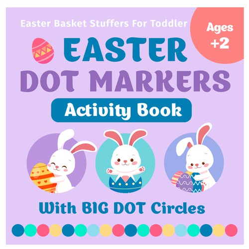 Easter Coloring Activity Book For Kids Design by Oksana Kacheeva