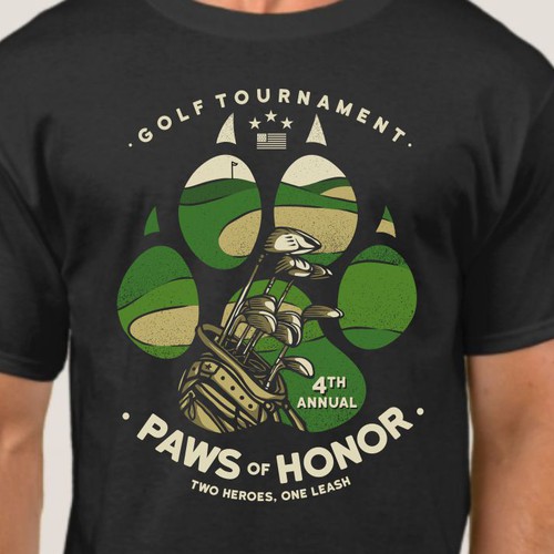 4th Annual Golf Tournament shirt design Design réalisé par BRTHR-ED