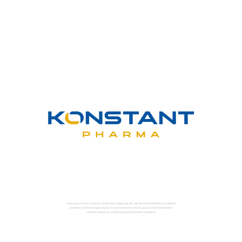 Konstant Pharma Logo Design by Lembayung Jingga™