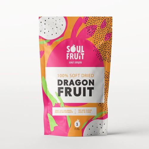eye-catching packaging design for new health food product Design by AnaHola